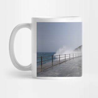 Spray Splashing over Promenade Mug